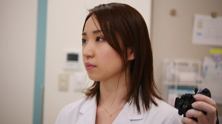 女性医師による内視鏡検査